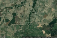 Vue aérienne de Bayet