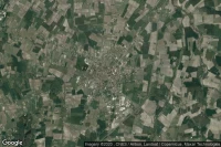 Vue aérienne de Barbezieux-Saint-Hilaire