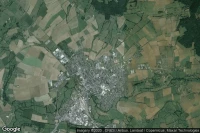 Vue aérienne de Argentan