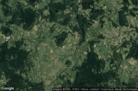 Vue aérienne de Araules
