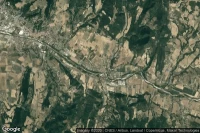 Vue aérienne de Aouste-sur-Sye