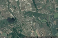 Vue aérienne de Simontornya