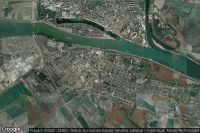 Vue aérienne de Komarom