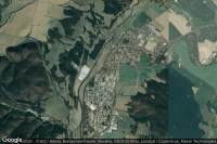 Vue aérienne de Novaky
