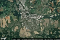 Vue aérienne de Valasske Mezirici