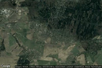 Vue aérienne de Újezd nad Lesy