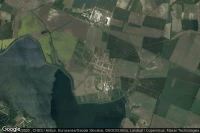 Vue aérienne de Sakvice