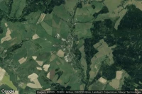 Vue aérienne de Rokytnice v Orlickych Horach