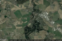 Vue aérienne de Pruhonice