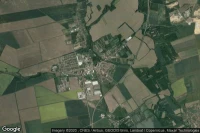 Vue aérienne de Pohorelice