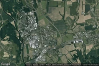 Vue aérienne de Otrokovice