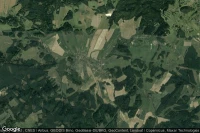 Vue aérienne de Osecna