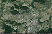 Vue aérienne de Nové Strakonice