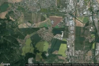 Vue aérienne de Moravany