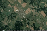 Vue aérienne de Lomnice nad Popelkou