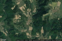 Vue aérienne de Lomnice