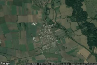 Vue aérienne de Kojetin
