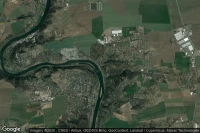 Vue aérienne de Klecánky