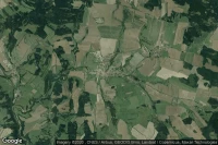 Vue aérienne de Kamenice