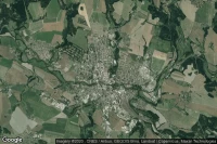 Vue aérienne de Havlickuv Brod