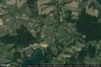 Vue aérienne de Albrechtice