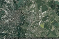 Vue aérienne de Zgorzelec