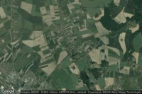 Vue aérienne de Uciechow