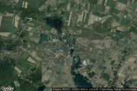 Vue aérienne de Pobiedziska