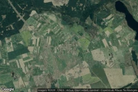 Vue aérienne de Nowogrodek Pomorski