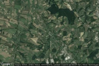 Vue aérienne de Mazancowice