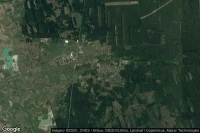 Vue aérienne de Kuznia Raciborska