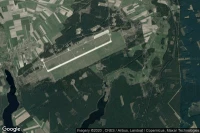 Vue aérienne de Kuligowo