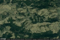 Vue aérienne de Koniakow