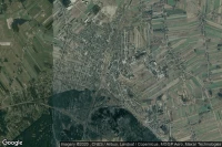 Vue aérienne de Koluszki