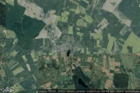 Vue aérienne de Kisielice