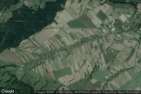 Vue aérienne de Kamienica