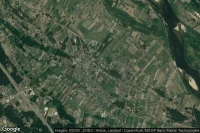 Vue aérienne de Ciechocinek