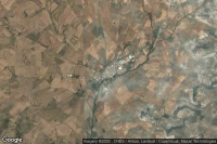 Vue aérienne de Villadiego