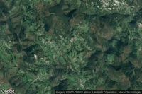 Vue aérienne de Tortes