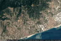 Vue aérienne de Teia