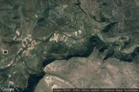 Vue aérienne de San Martin de Elines