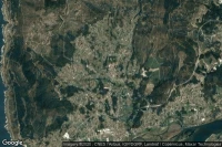 Vue aérienne de O Rosal