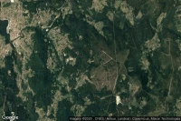 Vue aérienne de Lousame