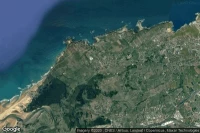 Vue aérienne de Liencres