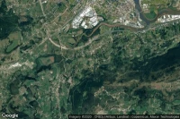 Vue aérienne de Liaño