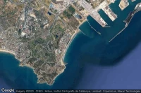 Vue aérienne de La Pineda