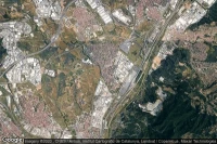 Vue aérienne de La Llagosta