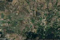 Vue aérienne de Hoyos del Collado