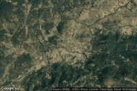 Vue aérienne de Higuera de las Duenas