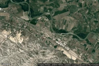 Vue aérienne de El Burgo de Ebro